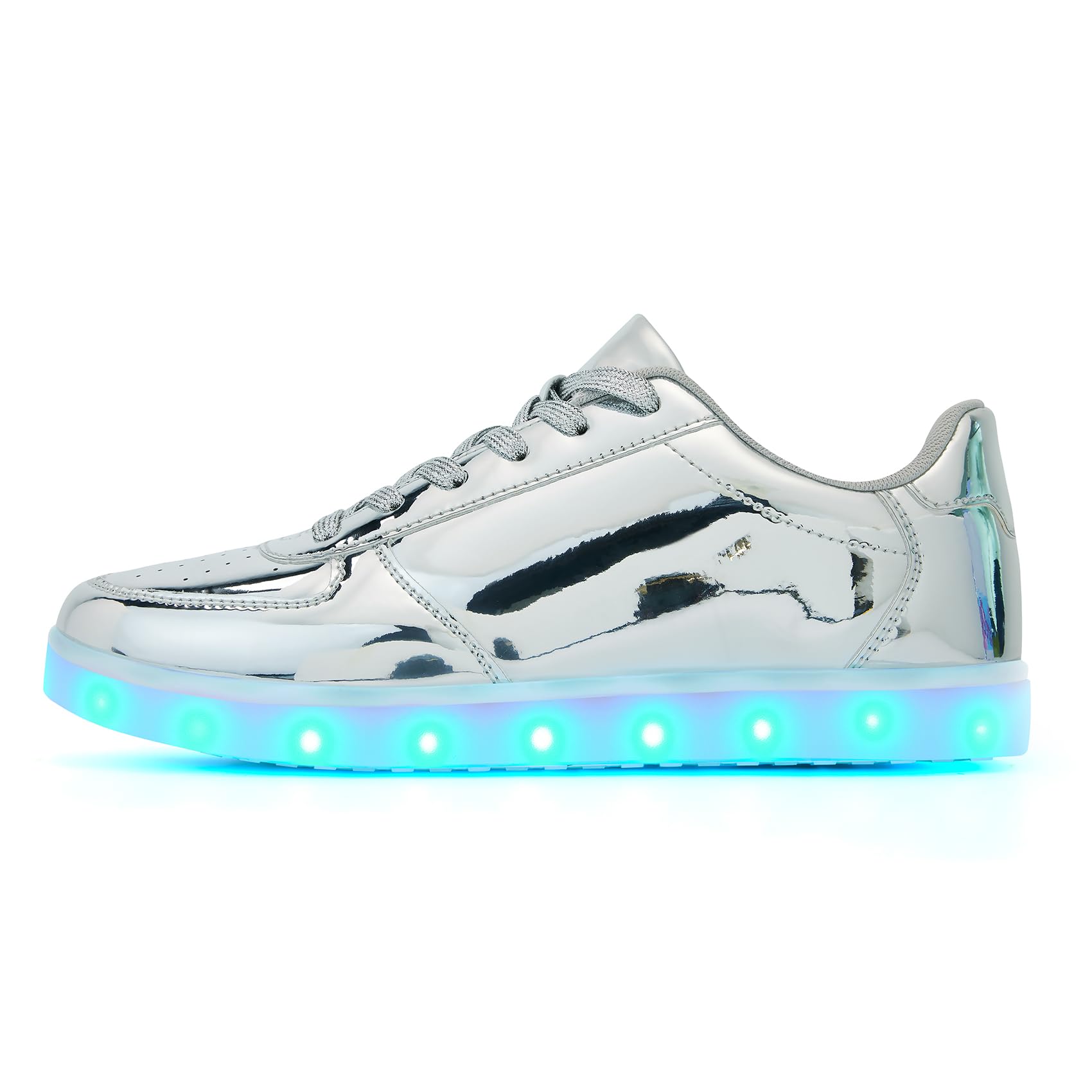 Unisex Led Shoes Fashion Light Up Sneakers Breathable Usb Charging